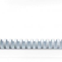 GBC CombBind Binding Combs, 28 mm, 240 Sheet Capacity, A4, 21 Ring, White, Pack of 50, 4028203