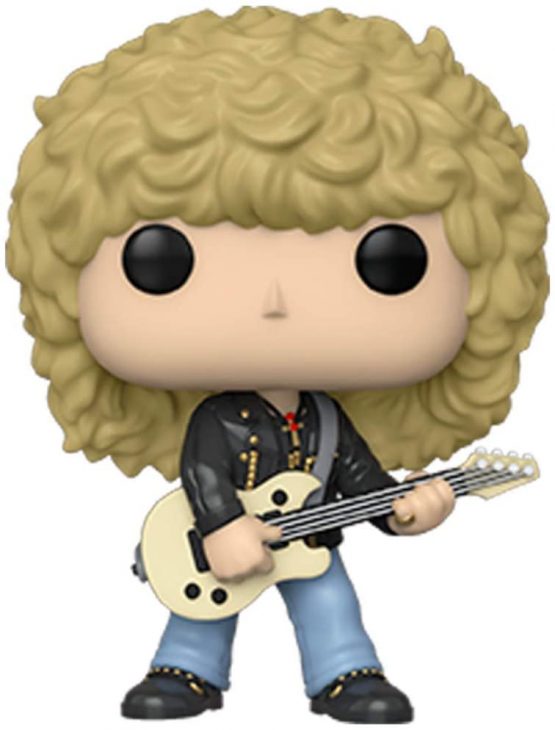 Funko 40126 POP Rocks - Def Leppard - Rick Savage Collectible Toy, Multicolour