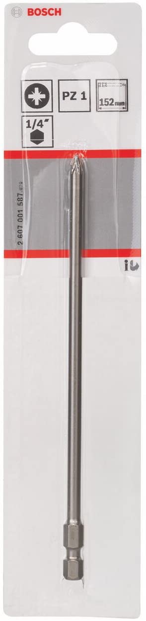 Bosch 2607001587 152 mm Max Grip Screwdriver Bit with 1/4-Inch External Hex Shank, Blue, 152mm - Image 2