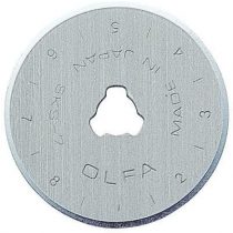 Olfa 9561OLFA 28 mm 2-Piece Stainless Steel Spare Blades, Silver