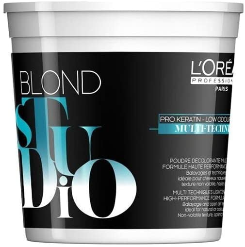 L'Oreal Professionnel Care and Styling Blond Studio Multi-Technique Bleaching Powder, blonde, 500 ml (Pack of 1)