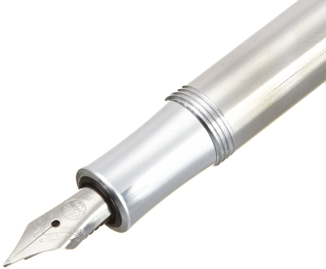 Kaweco AL SPORT Fountain Pen Raw I Premium Fountain Pen for Ink Cartridges 13 cm I Nib: F (Fine) - Image 3