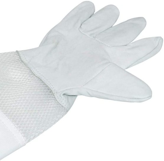 KINGLAKE Beekeeping Gloves Large Beekeeper Protective Gloves for Men & Women with Vented Sleeves - Image 3