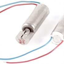 sourcingmap 2 Pcs 6mm x 15mm 3500RPM Speed 2 Leads Micro Vibrating Motor DC 3V