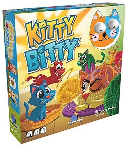 Blue Orange Kitty Bitty Game, Blue,orange