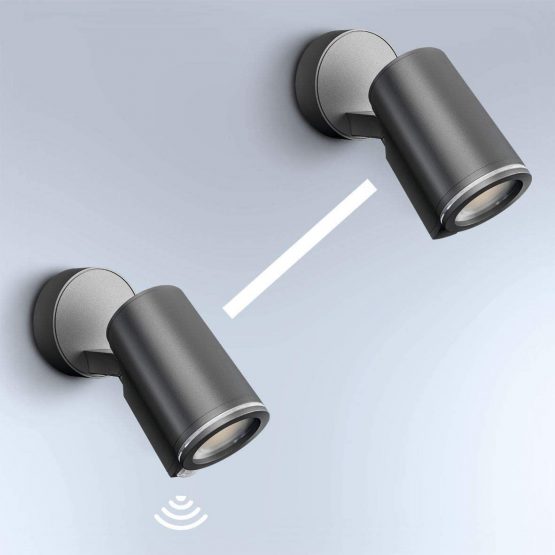 Steinel Spotlight Spot ONE SC Anthracite, 90° Motion Detector, Including LED Bulb, via Bluetooth App, Aluminium, 7.9 W - Image 2