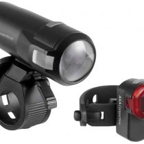 AXA Unisex – Adult's Compactline 20 Lighting Set, Black, Standard Size