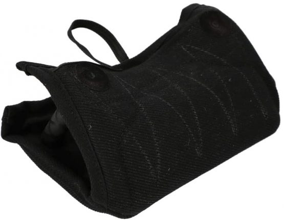DINGO GEAR Universal Bite Pad for Dog Training Mini Sleeve Hard 1 Handle 1 Holder in Tube Nylcot, Black S00704