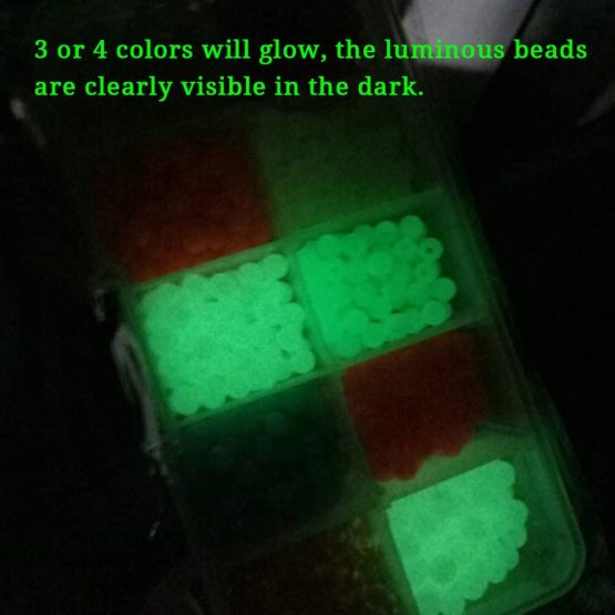 QualyQualy Fishing Beads 4mm 6.5mm 8mm 10mm 12mm Hard Plastic Beads For Fishing Rigs Making - Image 2