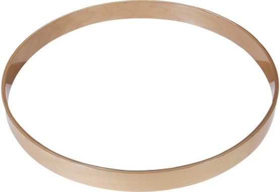 Gibraltar Wooden Hoop Maple Gloss Wood Bass Drum Hoop SC-22M - Image 2