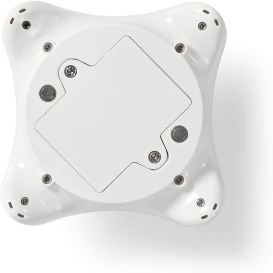 NEDIS Water Leak Alarm with 85dB Built-in Siren, Stand-alone & Easy-to-install Water Detector, White - Image 3