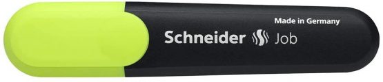 Schneider Job Yellow – Marker (Yellow, Black, Multicolor, Black, Plastic, 1 mm, 5 mm)