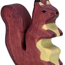 Holtztiger HT80106 Squirrel, Brown, Assorted Colours