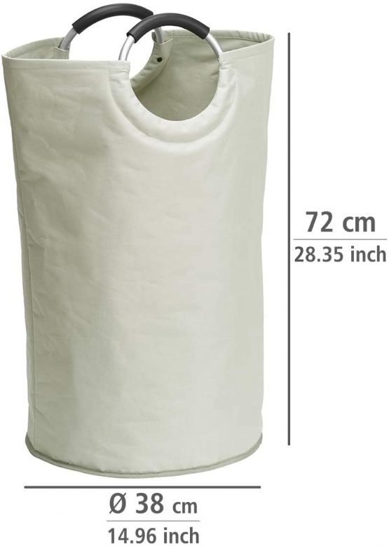 Wenko "Jumbo" Laundry Collector, White - Image 3