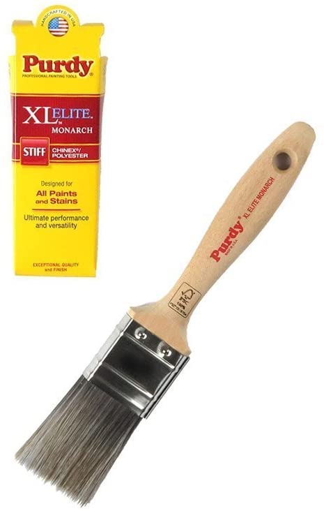 Purdy Monarch Elite Paint Brush 1 Inch, Yellow, 1 - Inch