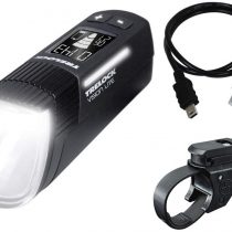 Trelock Unisex – Adult's Ls 660 Igo Vision Lite Lighting Set, Black, Standard Size