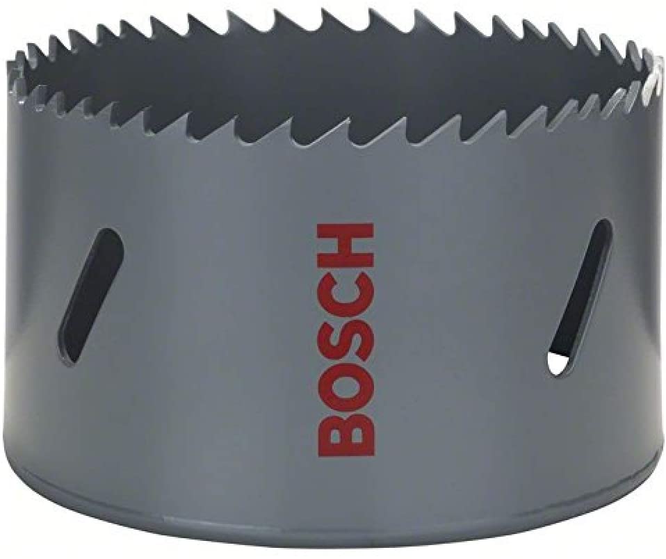 Bosch Professional 1x Hole Saw HSS Bi-metal for standard adapter (for various materials diameter 83 mm, Accessory Rotary Drill)