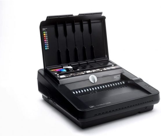 GBC CombBind C450E Binding Machine, Electronic Punch, 25 Sheet Punch Capacity, 450 Sheet Binding Capacity, A3, A4 and A5, Black, 4400421 - Image 3