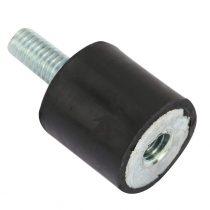 Rubber Mounts, 4Pcs Anti-Vibration Rubber Isolator Mounts with Studs Shock Absorber M3/M5/M6 Rubber Vibration Damping Mounts Car Boat Bobbins(VD15*15 M5*12)