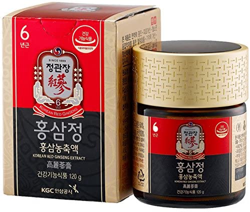 Cheong Kwan Jang Korean 6 Year Red Panax Ginseng Pure Extract 100% 120g (40 Days) - Reduces Fatigue & Strengthens Immune System