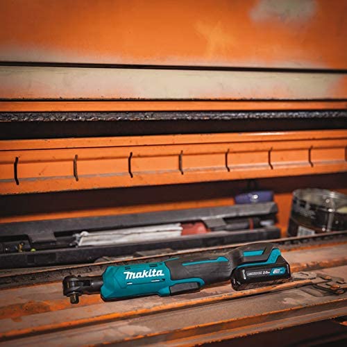 Makita WR100DZ 12V Max Li-ion CXT Ratchet Wrench - Batteries and Charger Not Included, Multicoloured - Image 2
