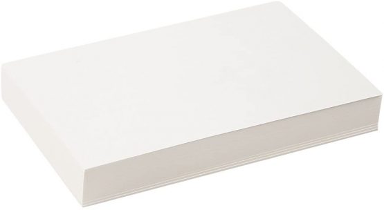 Watercolour Paper, A5 15x21 cm, 200 cm, 100sheets