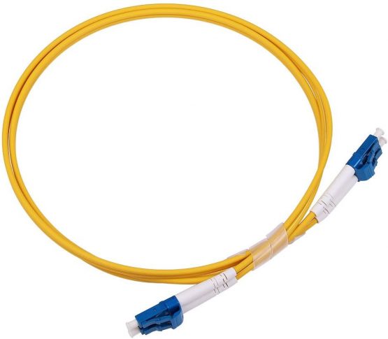 LC to LC Fiber Optic Patch Cable 1m(3.3ft), OS1/OS2 Singlemode Duplex Fiber Patch Cable 9/125um,LSZH, Available 1m - 50m - Image 2