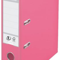 Esselte, Solea, A4, Lever Arch File, 75 mm Spine, 500 sheets Capacity, PP, Plastic Cover, File Folder, 231037, Solea Red