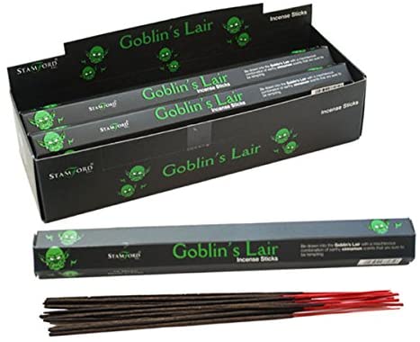 Stamford Black Range Incense Sticks Box of 6 packs (90 sticks) - Goblin's Lair, Multi-colour, Goblin’s Lair - Image 3
