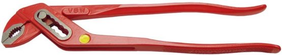 VBW 188005 Lacquered/Polished Noble-Water Pump Plier, Red