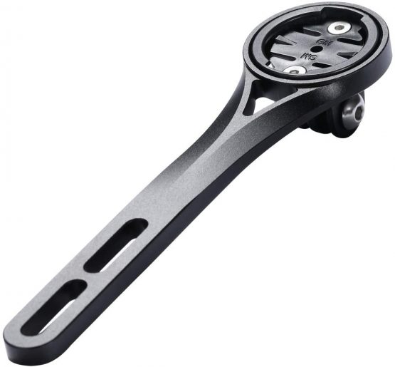 Dymoece Aluminium Alloy Bicycle Computer Mount for Road Bike Integrated Handlebar,Compatible with Garmin Edge 130 200 500 510 520 810 820 1000 1030 and Gopro Camera - Image 3