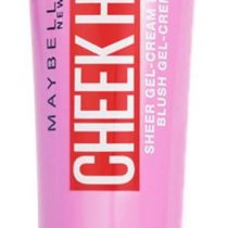 Maybelline Blusher Cheek Heat Water Infused Hydrating Gel Sheer Blusher 10 Pink Scorch