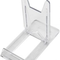 Tincogo Two Part Adjustable Clear Acrylic Plastic Display Stand Easel (set of 5)