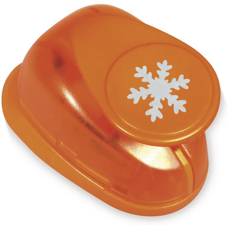 Rayher Paper Craft Punch with Snowflake Design, Lever Punch for Card Making and Scrapbooking 3.81cm, 1.5", 69009000 - Image 3