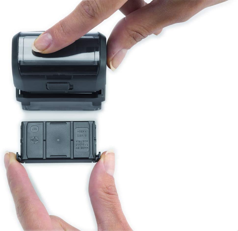 Trodat Replacement Ink Pads 6/4912 - Pack of 2 - Blue Ink - For The Printy 4912, 4912 Typo, 4952 and Office Printy - Image 3