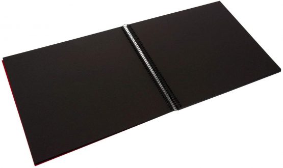 Goldbuch Bella Vista Red 34x30 40 Black S. Spiral Album 25984 - Image 4