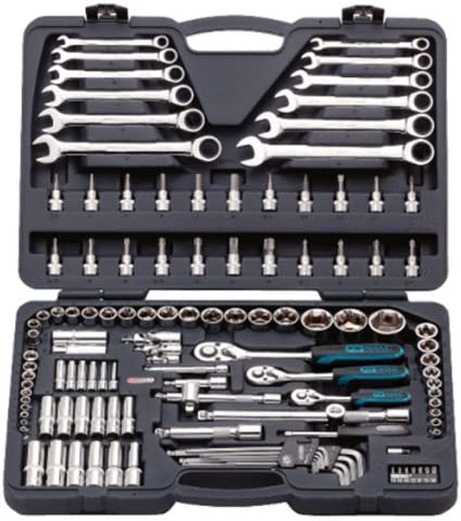 KS Tools 918.0724 Chrome+ Socket Set (124 Pieces), Multicolor, Variety Pack