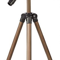 Invero® Lightweight Aluminium Travel Camera Video Tripod features 3-Way Pan and Tilt Head, 4-Level Extendable Legs and a Carry Bag - Max Height 105cm