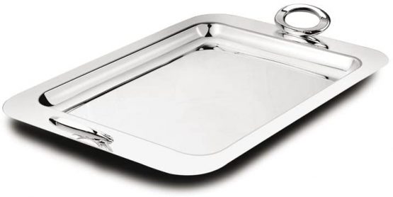 Zilverstad Serving Tray Ovation, Rectangular, Steel, Silver, 31.2 x 50 x 4.6 cm