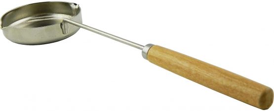 Prince August Hobby Casting Metal Ladle with Wooden Handle PA2042 - Image 2
