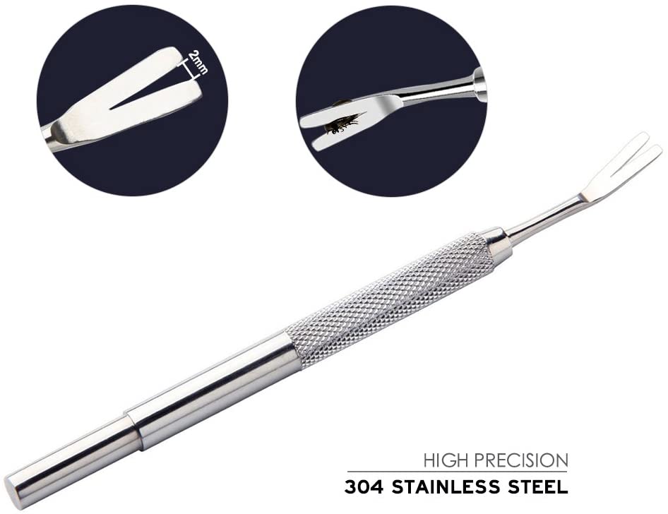 Tick Remover Tools for Dogs, NatureAqua Professional Stainless Steel Tick Remover for Humans Cats & Dogs - Image 3