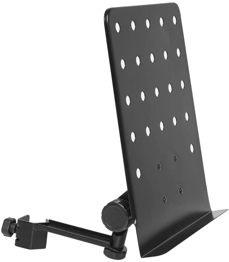 Stagg MUS-ARM 1 Small Music Stand Plate With Arm, Black - Image 2