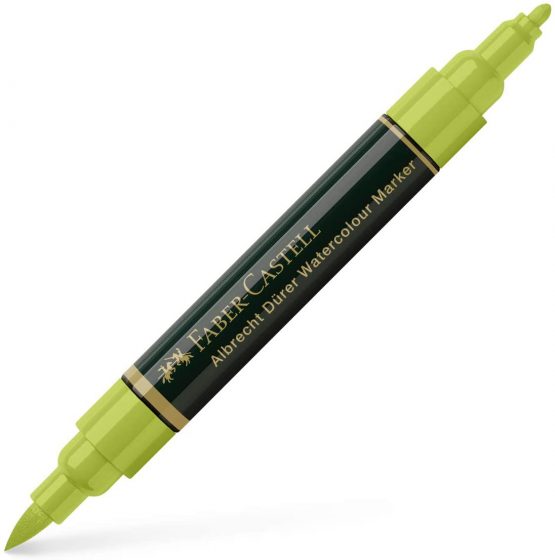 Faber-Castell - 160470 – Box of 4 A. Dürer 170 Watercolour Markers May Green