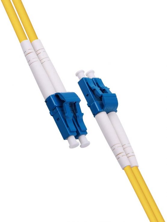 LC to LC Fiber Optic Patch Cable 1m(3.3ft), OS1/OS2 Singlemode Duplex Fiber Patch Cable 9/125um,LSZH, Available 1m - 50m - Image 4