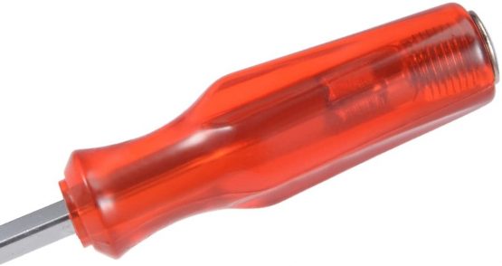 sourcingmap 6mm Keystone Demolition Driver Slotted Screwdriver with 5 inch Square Shank - Image 4
