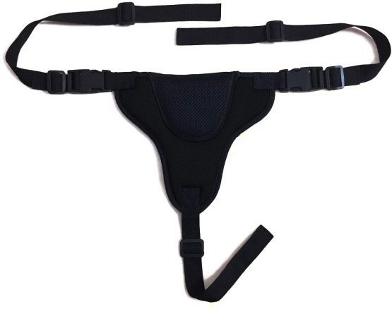 ZARPMA Baby Safety Belt with Guarding Pad,3 Point Safety Harness for Kid Infant Safe Strap for IKEA ANTILOP High Chair (Black)