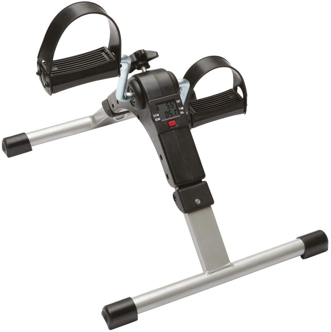 NRS Healthcare Pedal Exerciser with Digital Display, for Rehabilitation Exercise