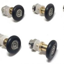 SET OF 8 SHOWER DOOR ROLLERS RUNNERS WHEELS PULLERS 25MM