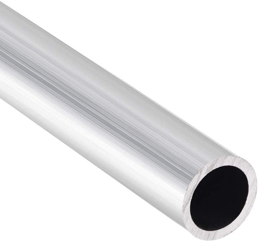 sourcing map 6063 Aluminum Round Tube, 300mm Length 18mm OD 15mm Inner Dia Seamless Aluminum Straight Tubing 2 Pcs - Image 3
