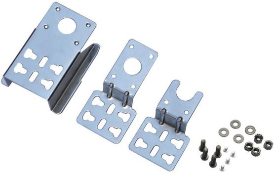 Onlyfire Universal Barbecue Grill Stainless Steel Rotisserie Motor Bracket Set